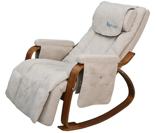 כורסת עיסוי נדנדה 10 ב-1 מדיקסקייר Medics Care MC-7087 בצבע בז' – משלוח חינם