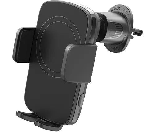 מתקן לטלפון לרכב אוניברסלי עם מטען אלחוטי Ivory Mobile SH141 15W