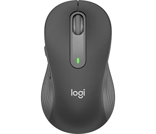 עכבר אלחוטי Logitech Signature M650 L Wireless Mouse בצבע Graphite בגודל Large