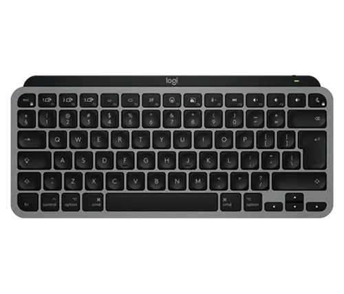 מקלדת אלחוטית למק Logitech MX Keys Mini for Mac Bluetooth בצבע  Space Gray, עברית אנגלית