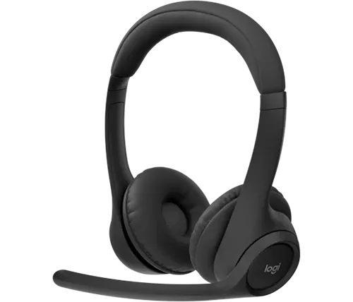 אוזניות אלחוטיות בלוטוס Logitech Zone 300 Bluetooth בצבע שחור 