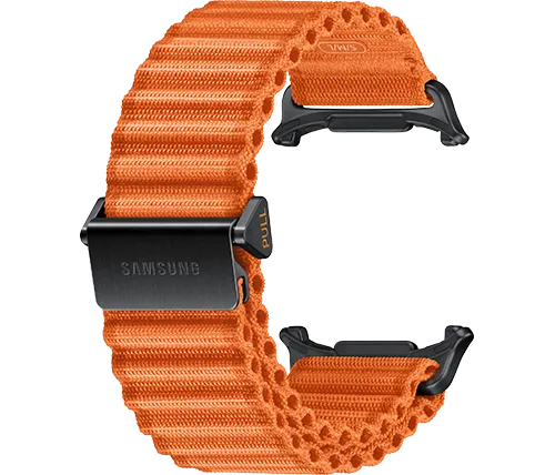 רצועה לשעון סמסונג Galaxy Watch Ultra בצבע כתום