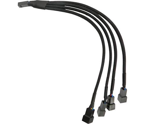 מפצל מאווררים למארז מחשב - מאפשר לחבר עד 4 מאווררים לחיבור אחד 