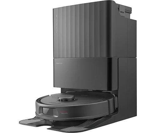 שואב שוטף רובוטי רובורוק עם תחנת עגינה Roborock Qrevo S בצבע שחור