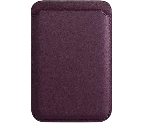 ארנק כרטיסים מגנטי לאייפון וסמארטפונים בצבע סגול - Ivory Mobile