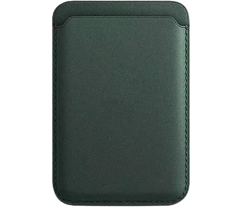 ארנק כרטיסים מגנטי לאייפון וסמארטפונים בצבע ירוק - Ivory Mobile