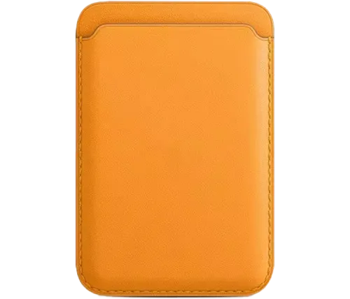ארנק כרטיסים מגנטי לאייפון וסמארטפונים בצבע קאמל - Ivory Mobile