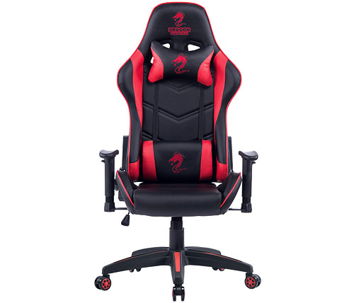 כיסא גיימינג דרגון Dragon Gaming Gear Olympus בצבע שחור ואדום - משלוח חינם