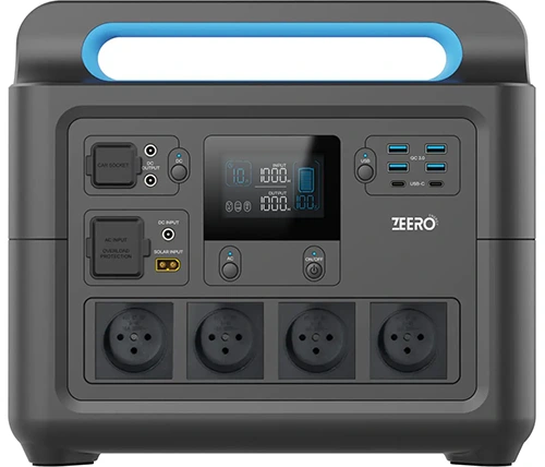 תחנת כוח ניידת זירו אנרג'י Zeero Energy TREK 1800 1800W – משלוח חינם