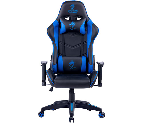 כיסא גיימינג דרגון Dragon Gaming Gear Olympus בצבע שחור וכחול - משלוח חינם