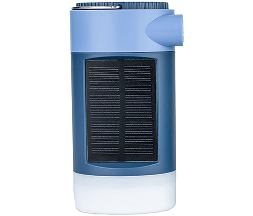 משאבת אוויר סולארית ניידת עם פנס וסוללת גיבוי Boxer AIRPUMP2 4000mAh USB-C