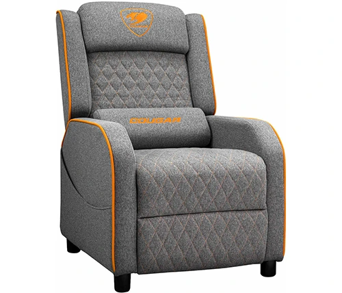 כורסת גיימינג Cougar Ranger One בצבע אפור וכתום - משלוח חינם