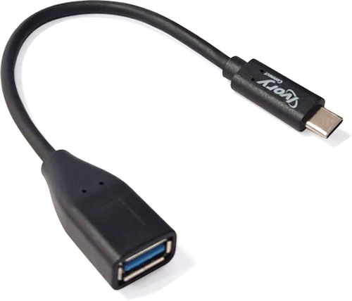 מתאם USB-C זכר ל- USB-A נקבה Ivory Connect