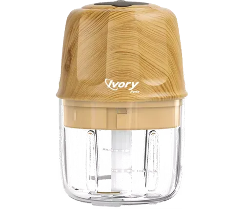 קוצץ ירקות חשמלי נטען נייד 3 להבים בטיחותי ללא ביספנול Ivory Home  