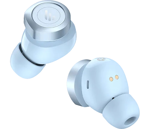 אוזניות בלוטוס אלחוטיות עם כיסוי טעינה ומיקרופון Edifier W240TNBL True Wireless בצבע כחול