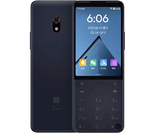 טלפון תומך סים כשר חצי טאצ' Duoqin F22 PRO 64GB 4GB RAM בצבע שחור