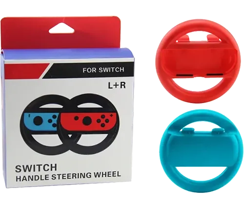 זוג הגאים תואמים JOY-CON נינטנדו סוויץ' - דגם HS-SW271 בצבע כחול ואדום