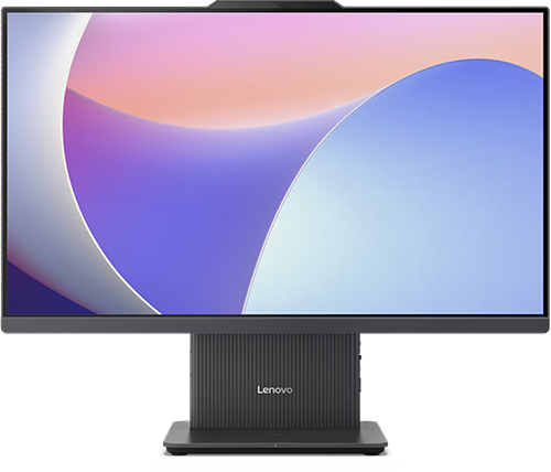 מחשב לנובו עם מסך מגע All in One בגודל 23.8 אינץ IdeaCentre AIO Intel Core i3-1315U כונן 512GB זכרון 8GB - בצבע Luna Grey