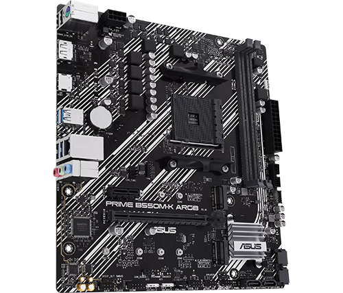 לוח אם למעבד AMD ASUS PRIME B550M-K ARGB 4
