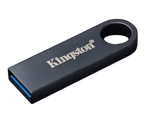 זכרון נייד Kingston DataTraveler SE9 G3 USB 3.2 Gen1 - בנפח 64GB עם גוף מתכת בצבע שחור