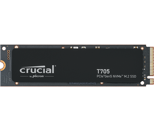 כונן Crucial T705 PCIe Gen5 NVMe M.2 4TB SSD
