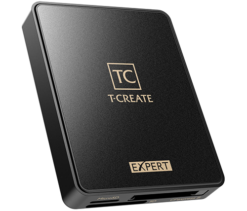 קורא כרטיסים מקצועי 3 ב-1 T-Create Expert R31 USB-C 3.2 Gen2x2