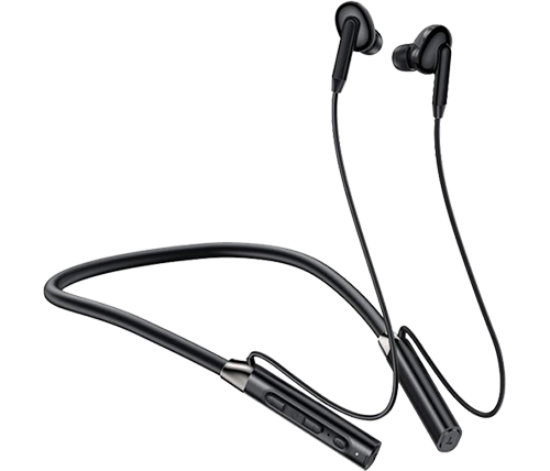 אוזניות ספורט בלוטוס אלחוטיות נוחות עם מיקרופון ומתאימות גם לריצה וחדר כושר Yesido YSP15 Bluetooth בצבע שחור