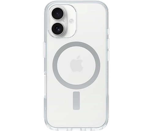 מגן לאייפון 16 Otterbox Symmetry Clear for MagSafe בצבע שקוף