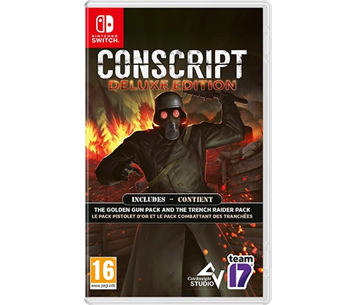 משחק לנינטנדו – קונסקריפט – מהדורת דה-לוקס Conscript - Deluxe Edition Nintendo Switch