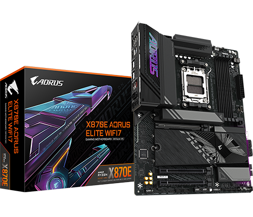 לוח אם Gigabyte X870E AORUS ELITE WIFI7 ATX AM5 AMD