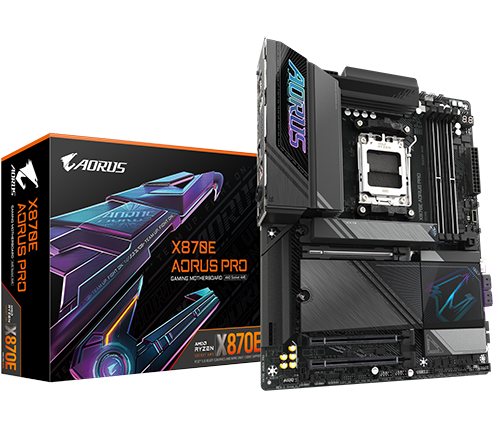 לוח אם Gigabyte X870E AORUS PRO WIFI7 ATX AM5 AMD