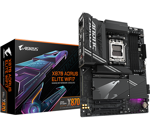 לוח אם Gigabyte X870 AORUS ELITE WIFI7 ATX AM5 AMD