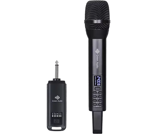 מיקרופון קריוקי אלחוטי Ivory Sound עם מתאם אלחוטי 6.5/3.5mm