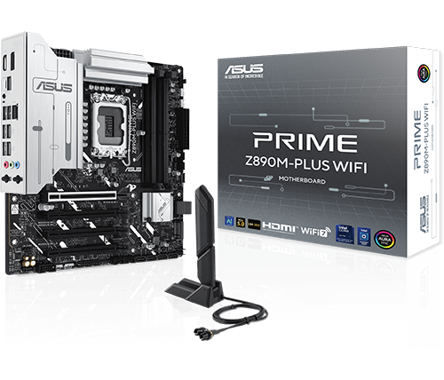 לוח אם ASUS PRIME Z890M-PLUS WIFI7 mATX 1851