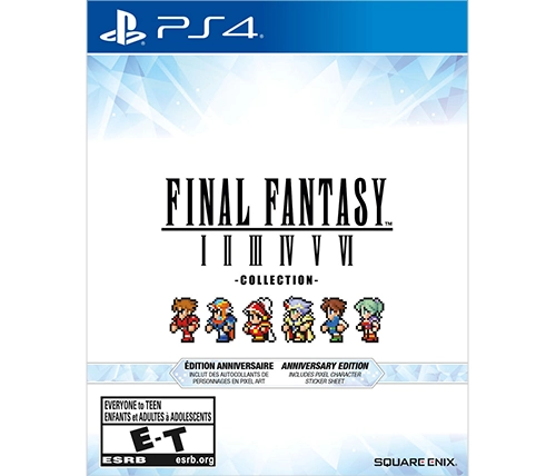 משחק לפלייסטיישן 4 – פיינל פנטסי 1–6: מהדורת אניברסרי FINAL FANTASY I-VI COLLECTION ANNIVERSARY EDITION PS4