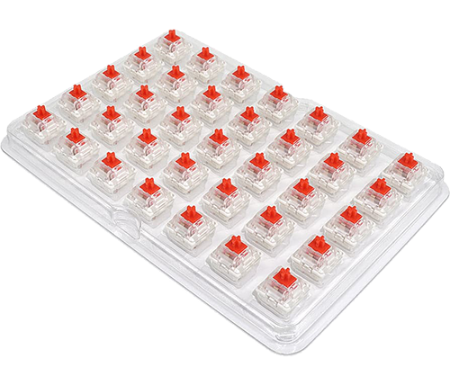 סוויץ' למקלדת מכנית Gateron G Pro 3.0 Red - חבילה של 35 יחידות