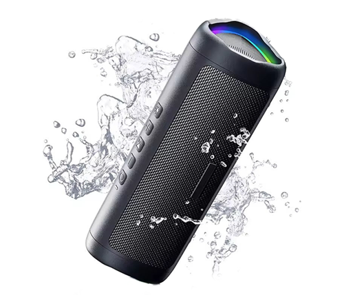 רמקול בלוטוס נייד מוגן ממים עם תוארת RGB צבעונית בעוצמה של Mizuki C27 - 10W 