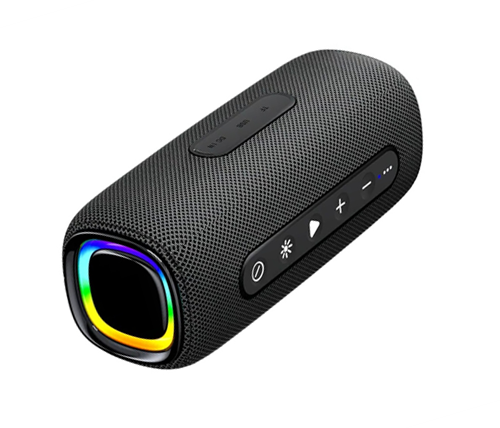 רמקול בלוטוס נייד חזק 20W – עמיד מים ועם תאורת Mizuki ES608 RGB