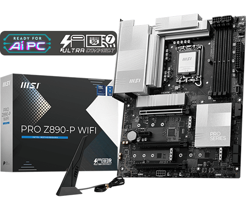 לוח אם למעבד אינטל Intel MSI PRO Z890-P WIFI 1