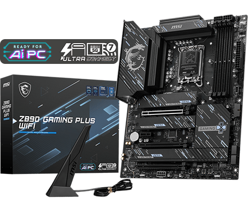 לוח אם MSI Z890 GAMING PLUS WIFI7 ATX 1851