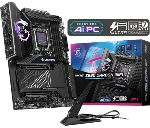 לוח אם MSI MPG Z890 CARBON WIFI7 ATX 1851