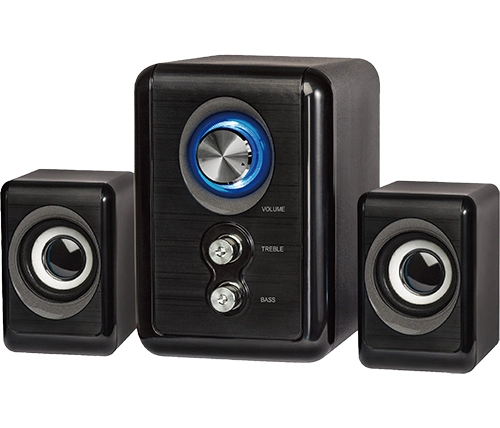 רמקולים למחשב עם סאבוופר 2.1 Ivory Sound SUB300 11W