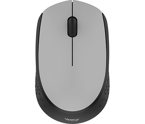 עכבר אלחוטי Ivory Peripherals M81 אפור ושחור