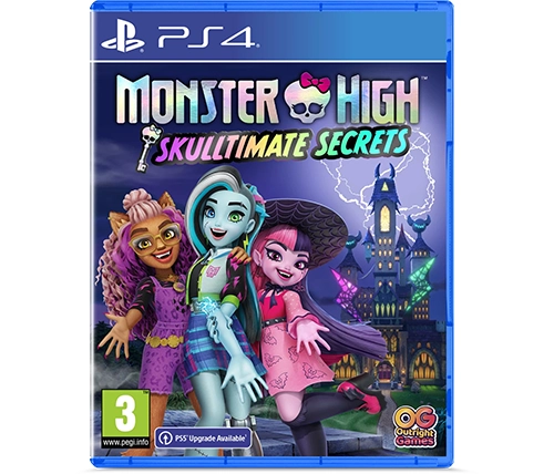 משחק לפלייסטיישן 4 – מונסטר היי: קולטימייט סיקרטס Monster High Skulltimate Secrets PS4
