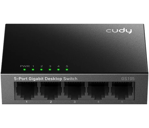 מתג לא מנוהל Cudy GS105 עם 5 יציאות Gigabit
