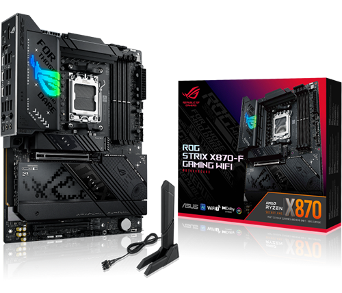לוח אם ASUS ROG STRIX X870-F GAMING WIFI7 ATX AM5 AMD