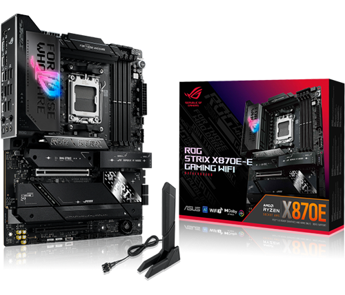 לוח אם ASUS ROG STRIX X870E-E GAMING WIFI7 ATX AM5 AMD
