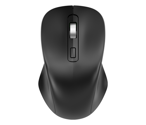 עכבר אלחוטי 2.4Ghz ארגונומי וסימטרי בצבע שחור Mizuki CM628