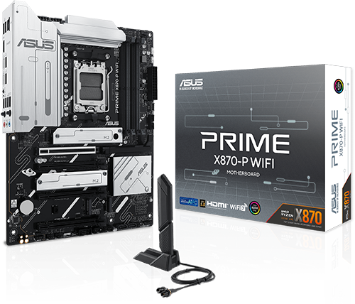 לוח אם ASUS PRIME X870-P WIFI7 ATX AM5 AMD