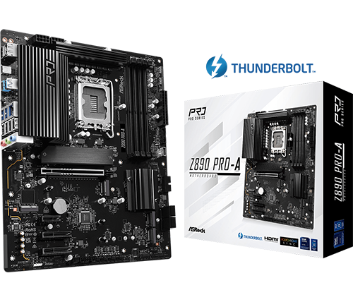 לוח אם ASRock Z890 Pro-A Thunderbolt 4 ATX 1851